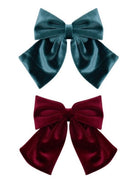 Set di due fermagli per bambina Mimi & Lula Kids multicolore con maxi fiocco 192070-35 VELVET MIMI & LULA KIDS 