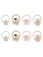 Set di otto elastici per capelli per bambina Mimi & Lula Kids rosa con fantasia ballerine 192094-22 BALLERINA MIMI & LULA KIDS 