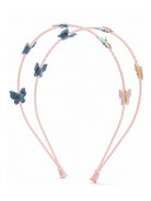Cerchietto per capelli per bambina Mimi & Lula Kids rosa con applicazione farfalle 192116-47 BELLA BUTTERFLY MIMI & LULA KIDS 