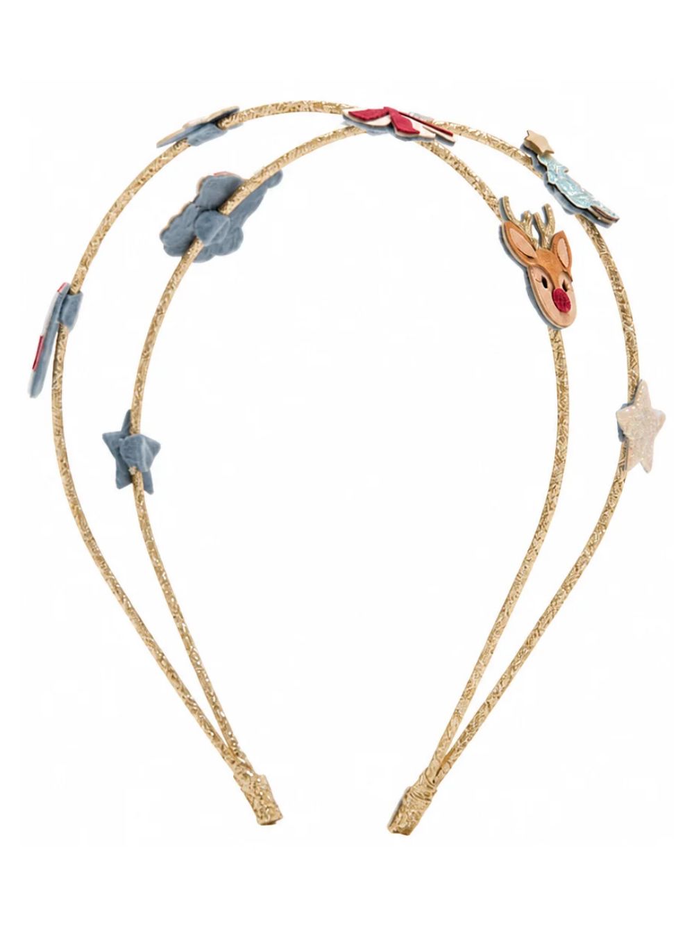 Cerchietto per capelli per bambina Mimi & Lula Kids multicolore a tema natalizio 192128-23 CHRISTMAS MIMI & LULA KIDS 
