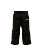 Pantaloni per bambino Palm Angels Kids nero con bande laterali F6PAJBPA029 110 PALM ANGELS KIDS 