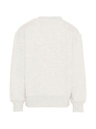 Felpa per bambino Palm Angels Kids grigia con logo sul davanti F6PAJBSW014 101 PALM ANGELS KIDS 