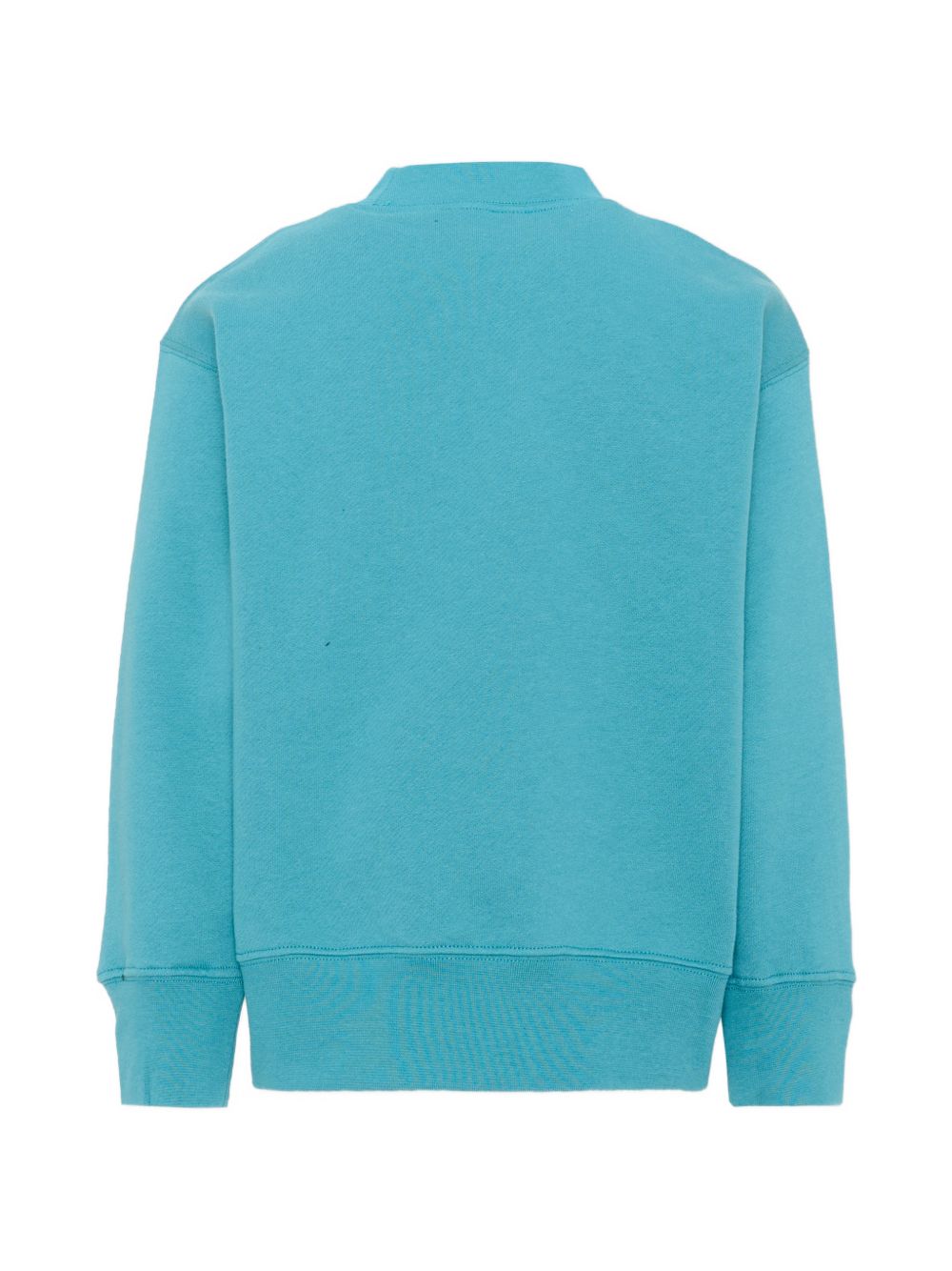 Felpa per bambino Palm Angels Kids azzurro con stampa logo sul davanti F6PAJBSW014 1527 PALM ANGELS KIDS 