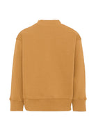 Felpa per bambino Palm Angels Kids beige con stampa logo sul davanti F6PAJBSW014 1531 PALM ANGELS KIDS 