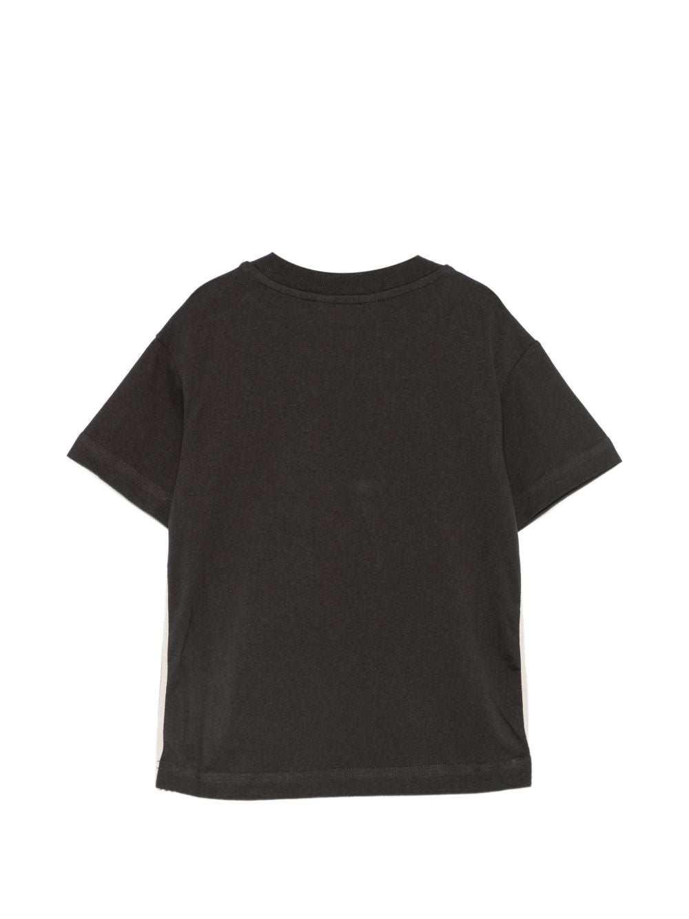 T-shirt per bambino Palm Angels Kids nera con stampa logo sul davanti F6PAJBTH026 110 PALM ANGELS KIDS 