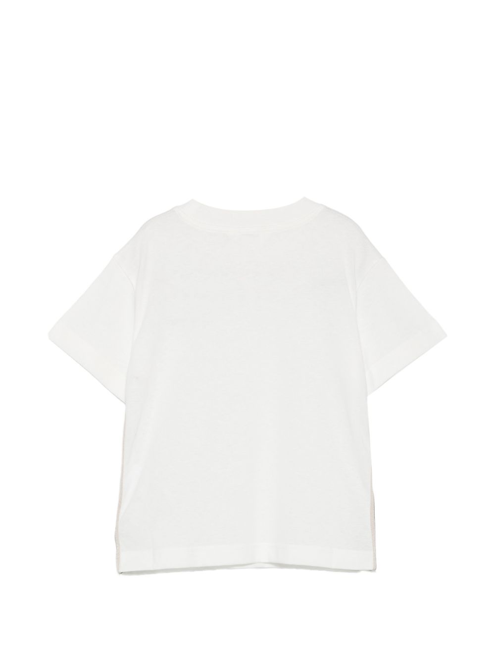 T-shirt per bambino Palm Angels Kids bianca con stampa del logo F6PAJBTH026 412 PALM ANGELS KIDS 