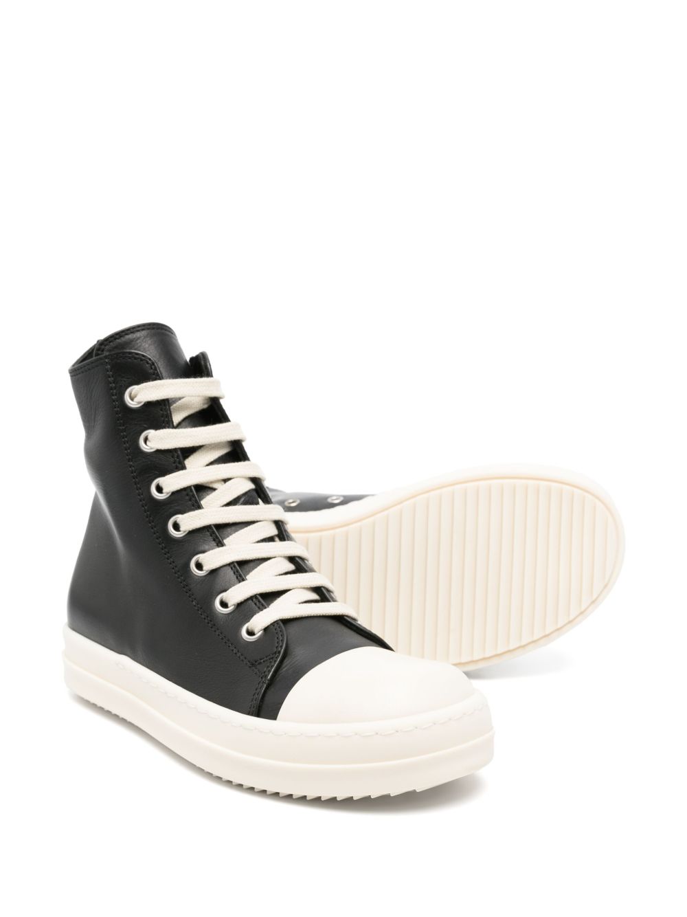 Sneakers Sneaks per bambino Rick Owens Kids nere con chiusura frontale con lacci BG02F7895LMU 911 RICK OWENS KIDS 