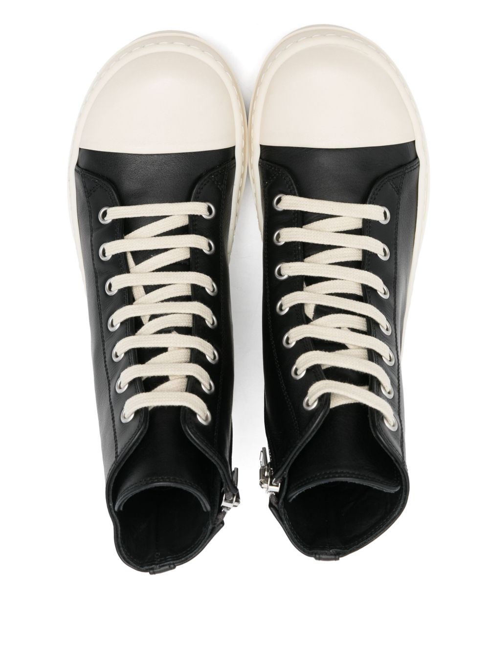 Sneakers Sneaks per bambino Rick Owens Kids nere con chiusura frontale con lacci BG02F7895LMU 911 RICK OWENS KIDS 