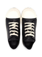 Sneakers per bambini Rick Owens Kids nere con chiusura frontale con lacci BG02F7899LMU 911 RICK OWENS KIDS 
