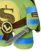 Zaino TMNT Leonardo Moneybear per bambini Sprayground Kids verde con dettaglio spade 910B7043 NSZ SPRAYGROUND KIDS 