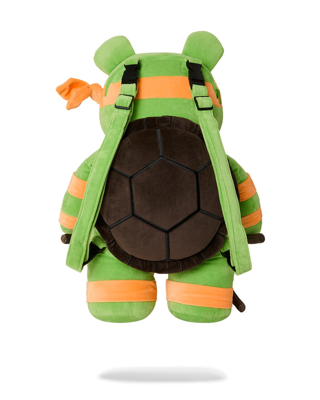 Zaino TMNT Michelangelo Moneybear per bambini Sprayground Kid verde con dettaglio logo sul davanti 910B7045 NSZ SPRAYGROUND KIDS 
