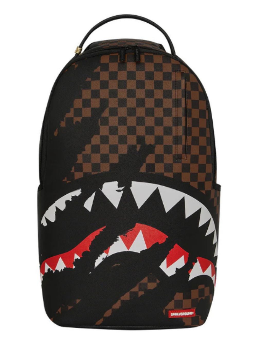 Zaino per bambini Sprayground Kid marrone con motivo a quadri 910B8156 NSZ SPRAYGROUND KIDS 