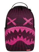Zaino Vaporwave Fiber Optic per bambini Sprayground Kids rosa con scomparto separato per laptop in velluto 910B8377 NSZ SPRAYGROUND KIDS 