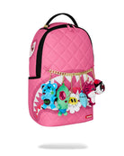 Zaino Kawaii Dangles (Plush Charms) per bambini Sprayground Kid rosa con tasca portaoggetti con cerniera 910B8398 NSZ SPRAYGROUND KIDS 