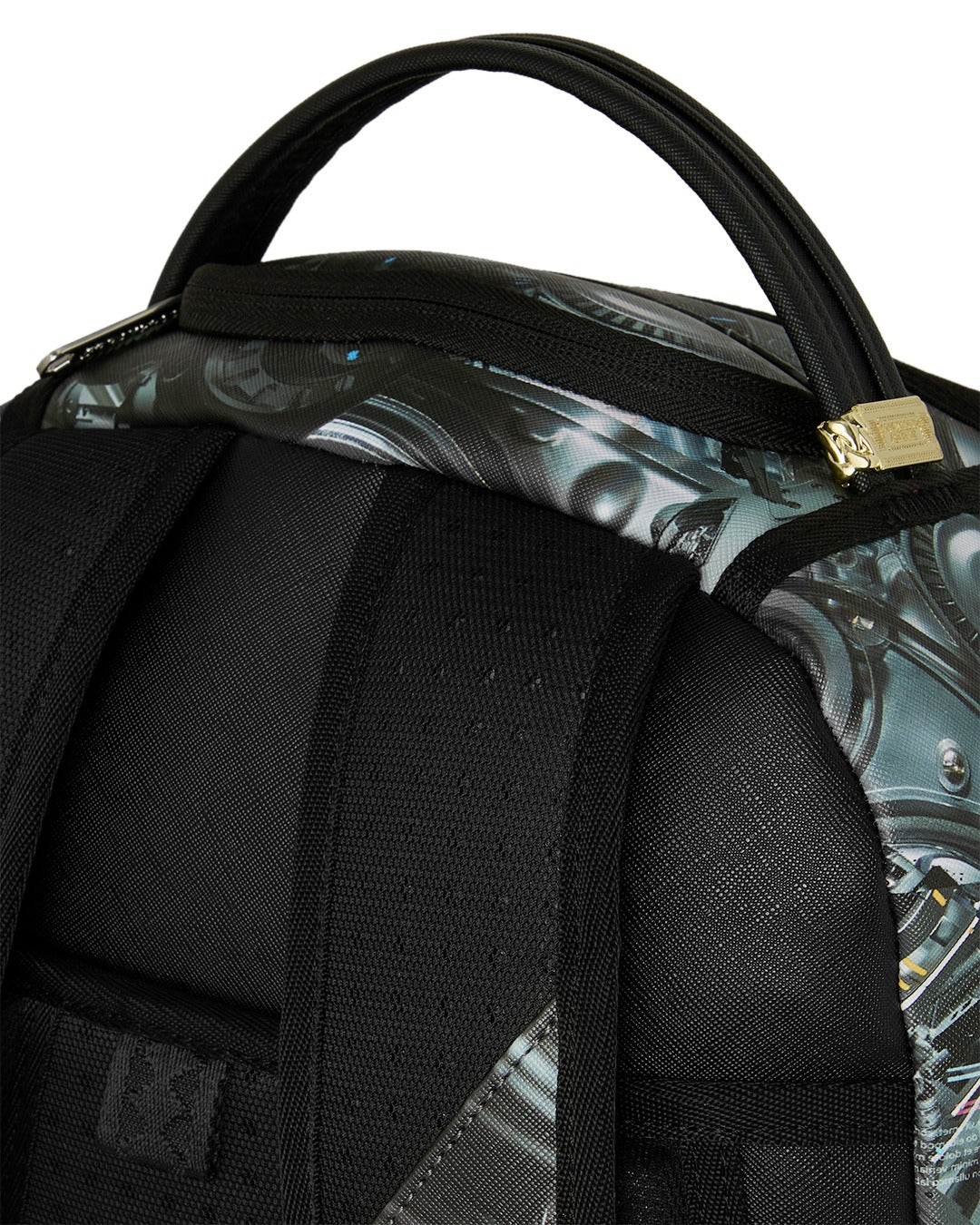 Zaino Full Cybershark per bambini Sprayground Kids grigio con stampa grafica all-over 910B8566 NSZ SPRAYGROUND KIDS 