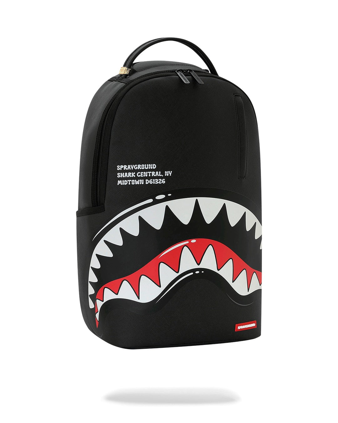 Zaino Shark Central Bubbly Back per bambini Sprayground Kids nero con Stampa Shark sul davanti 910B8727 NSZ SPRAYGROUND KIDS 