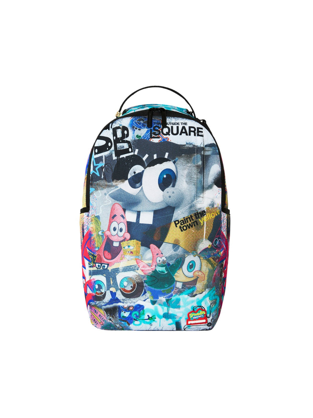 Zaino Spongebob Graffiti Wall per bambini Sprayground Kid multicolore con stampa Spongebob 910B8875 NSZ SPRAYGROUND KIDS 