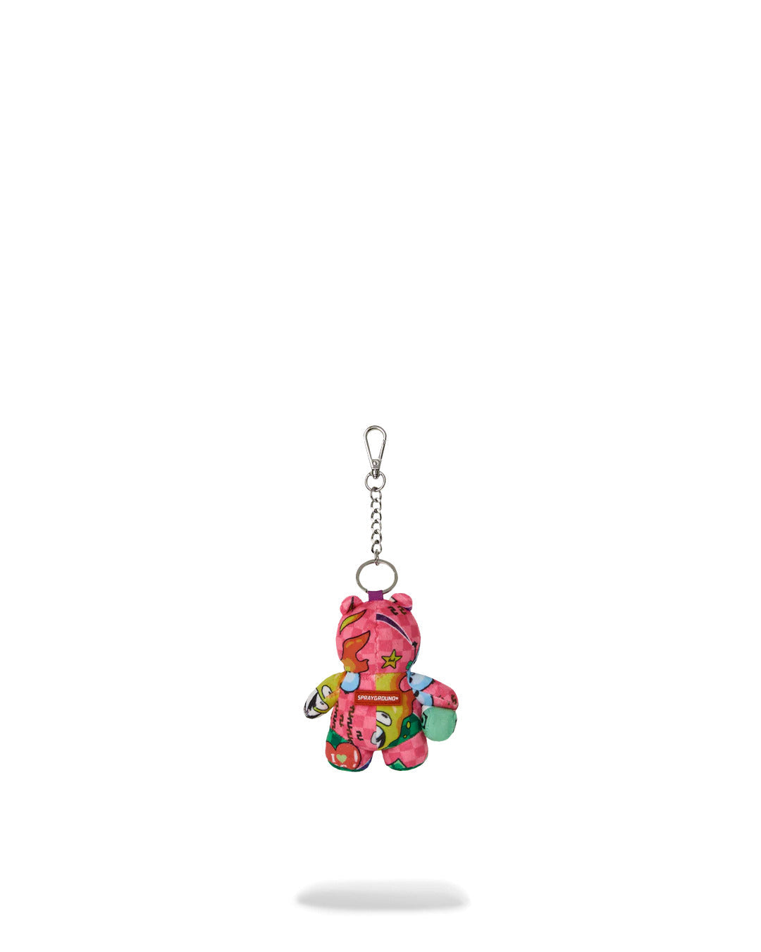 Portachiave Wild WTF Bear per bambini Sprayground Kids multicolore con stampa grafica dollari 910K9592 NSZ SPRAYGROUND KIDS 