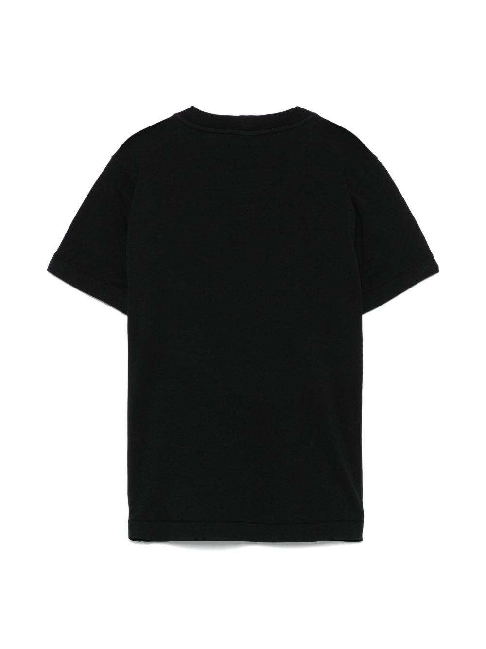 T-shirt per bambino Stone Island Kids nera con dettaglio logo L2S162100003S0047 V0029 STONE ISLAND KIDS 