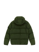 Giacca trapuntata per bambino Stone Island Junior verde logo L2S164100004S0028 V005G STONE ISLAND KIDS 