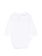 Tutina per neonato Tartine & Chocolat bianca con colletto ricamato CD11011 01 TArtine & Chocolat KIDS 