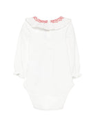 Tutina per neonata Tartine & Chocolat bianca con colletto ricamato CD11071 13 TArtine & Chocolat KIDS 