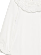 Tutina per neonata Tartine & Chocolat bianca con colletto ricamato CD11101 13 TArtine & Chocolat KIDS 