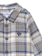 Camicia per neonato Tartine Et Chocolat multicolore a quadri con ricamo CD12071 46 TArtine & Chocolat KIDS 