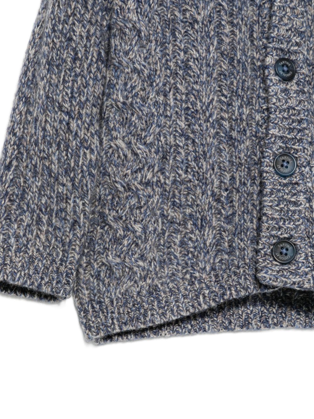 Cardigan per neonato Tartine Et Chocolat grigio con collo a scialle CD18021 46 TArtine & Chocolat KIDS 