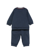 Tuta sportiva per neonato Tartine Et Chocolat blu con applicazione logo CD35001 04 TArtine & Chocolat KIDS 