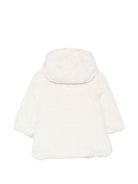 Cappotto per neonata Tartine Et Chocolat Kids bianca in pelliccia sintetica CD44001 13 TArtine & Chocolat KIDS 