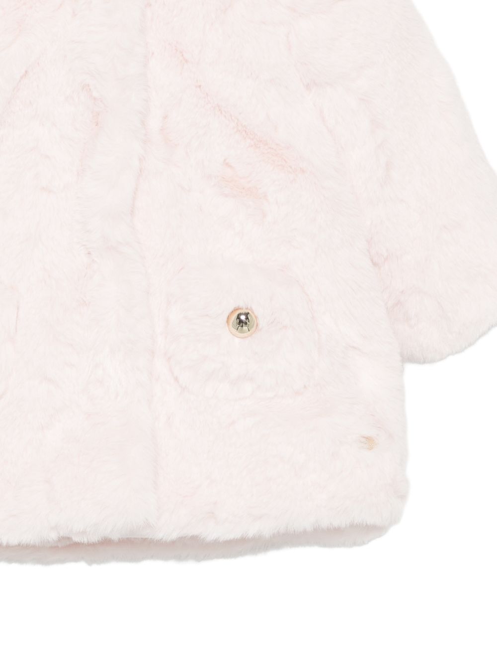 Cappotto per neonata Tartine Et Chocolat Kids rosa in pelliccia sintetica CD44001 30 TArtine & Chocolat KIDS 