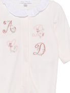 Tutina per neonata Tartine Et Chocolat Kids rosa con trama in velluto CD54060 31 TArtine & Chocolat KIDS 