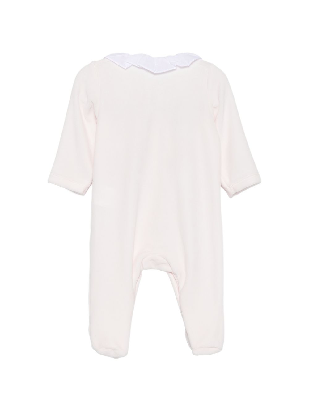 Tutina per neonata Tartine Et Chocolat Kids rosa con trama in velluto CD54060 31 TArtine & Chocolat KIDS 