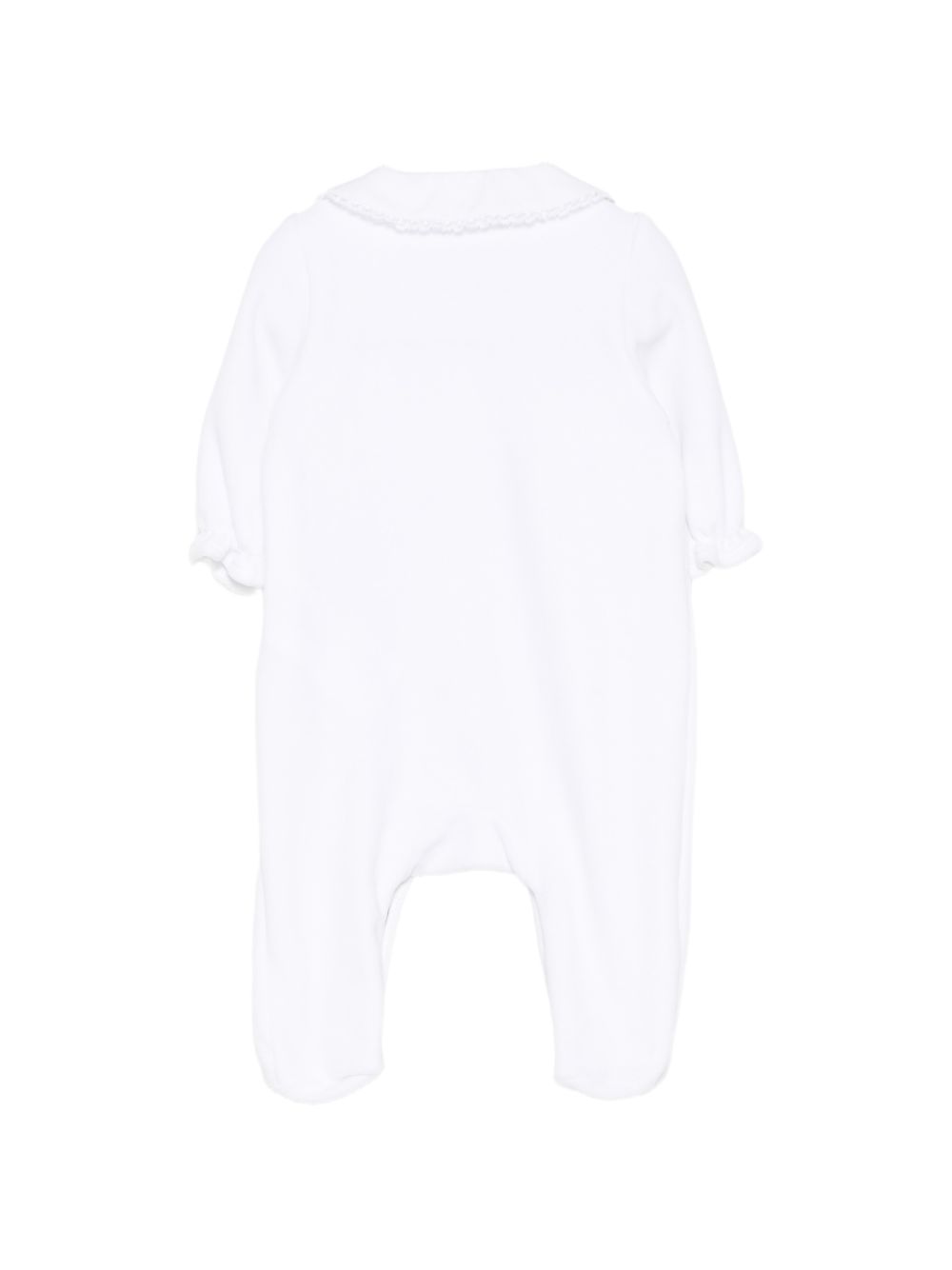 Tutina per neonati Tartine & Chocolat Kids bianca con colletto alla Peter Pan CD54080 01 TArtine & Chocolat KIDS 