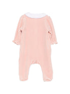 Tutina per neonata Tartine & Chocolat Kids rosa in velluto CD54080 36 TArtine & Chocolat KIDS 