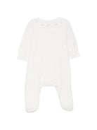 Tutina per neonata Tartine Et Chocolat Kids bianca con ricamo a fiori CD54110 13 TArtine & Chocolat KIDS 