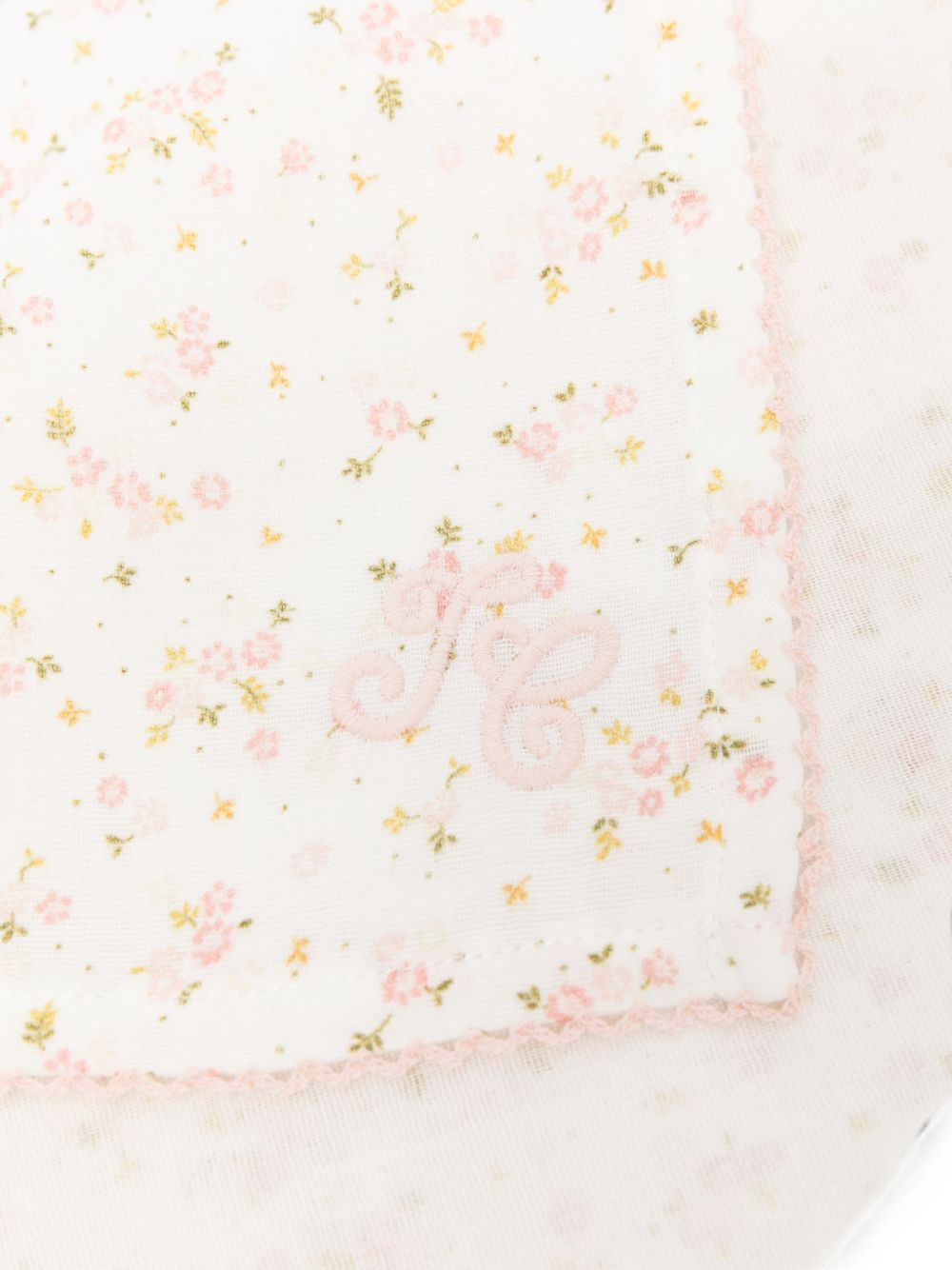 Coperta per neonati Tartine Et Chocolat Kids bianca con stampa a fiori all-over CD79010 12 TArtine & Chocolat KIDS 