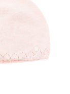 Cappello per neonata Tartine Et Chocolat Kids rosa con lavorazione a pointelle CD90000 30 TArtine & Chocolat KIDS 