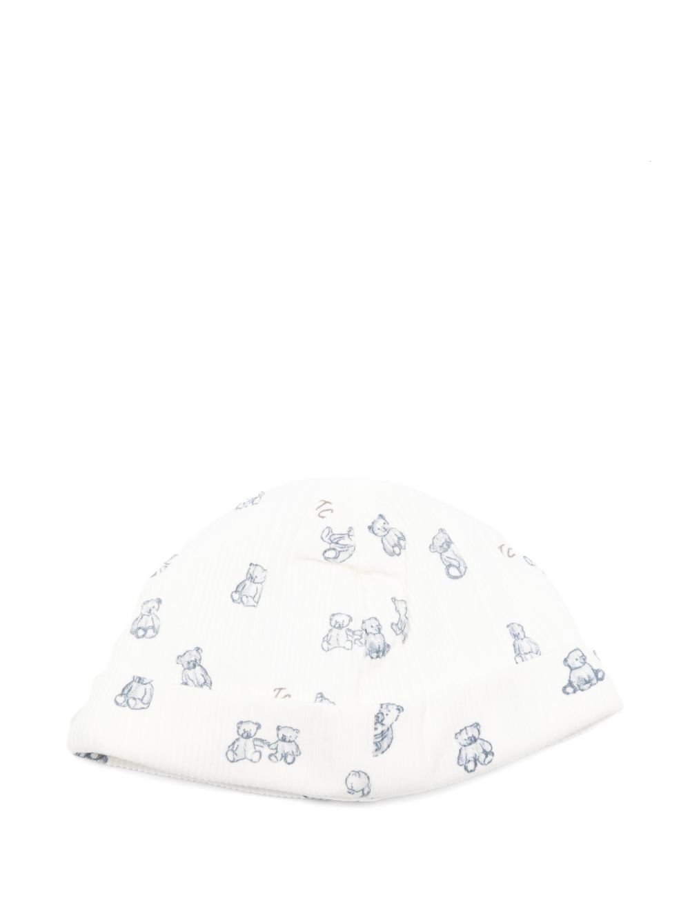 Cappello per neonati Tartine Et Chocolat Kids bianco con stampa orsetti all-over CD90030 13 TArtine & Chocolat KIDS 