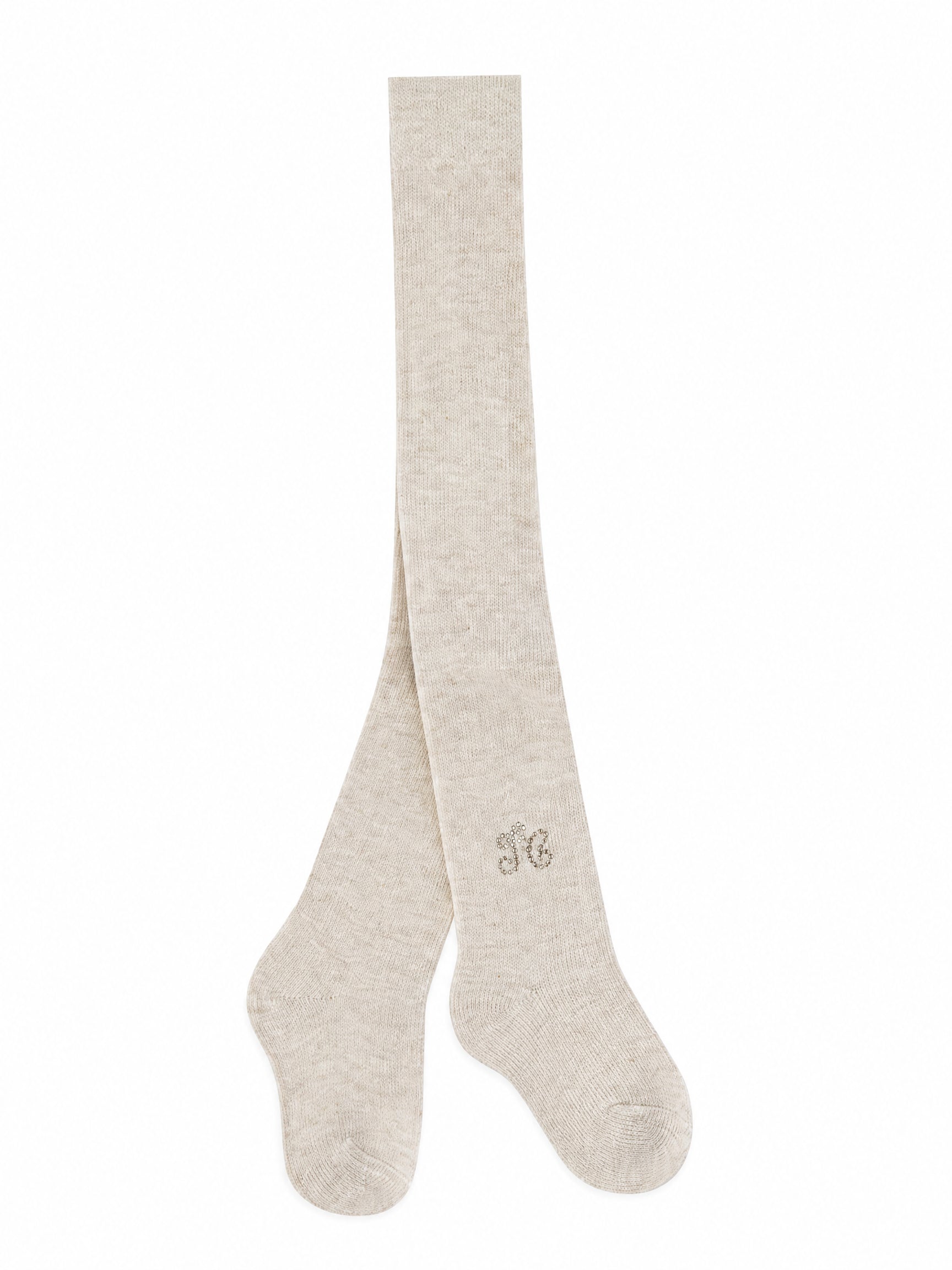 Collant per neonataTartine & Chocolat Kids beige con logo ricamato CD94011 13 TArtine & Chocolat KIDS 