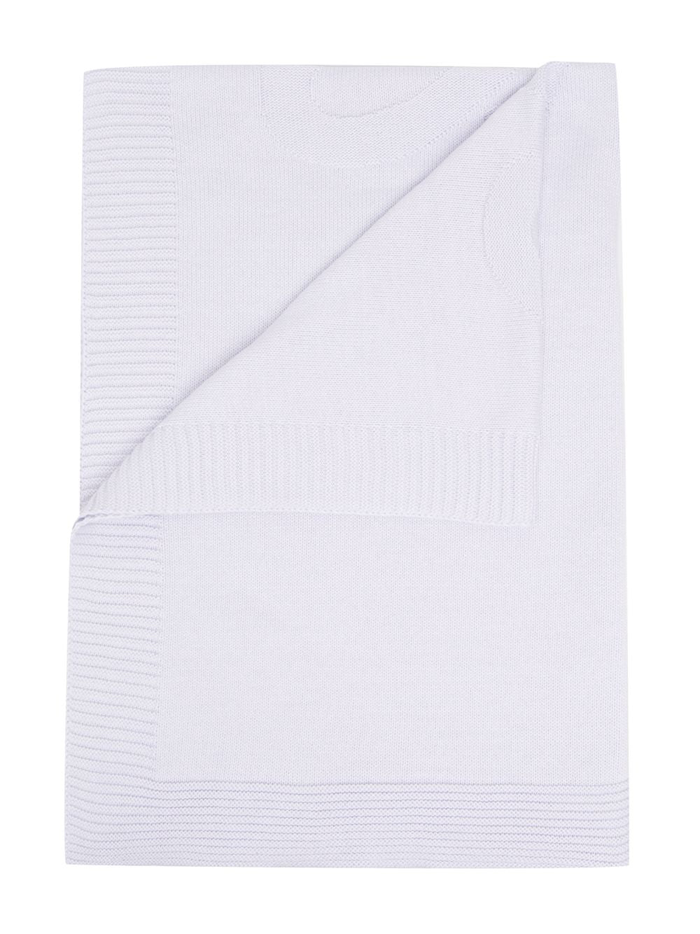 Coperta per neonato Tartine Et Chocolat Kids azzurra con design lavorato a maglia T60007F 41 TArtine & Chocolat KIDS 