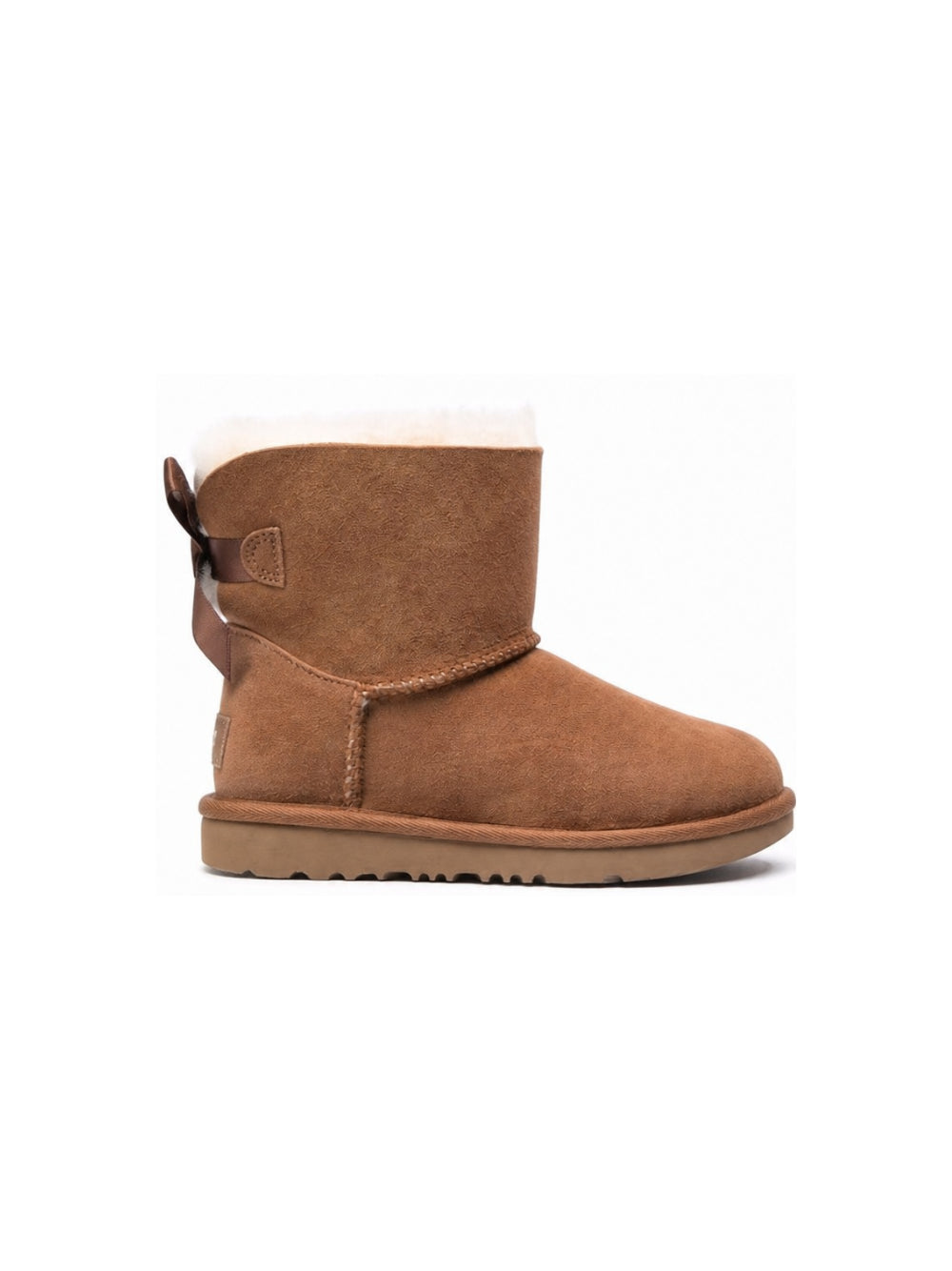 Stivali Bailey Bow II per bambina Ugg Kids marrone con dettaglio in shearling 1017397K CHE UGG KIDS 