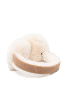 Paraorecchie per bambina UGG kids beige con finitura in shearling 103188 CHE UGG KIDS 