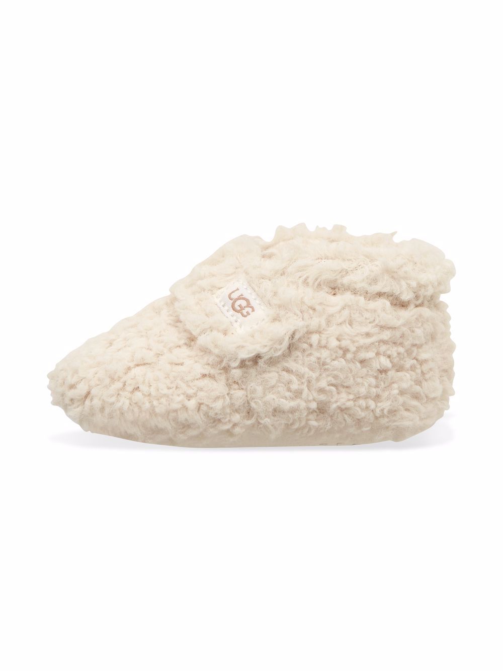 Stivaletti per neonati UGG Kids bianco con texture teddy 1121045I NCFF UGG KIDS 