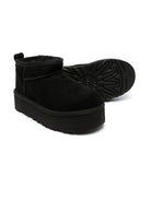 Stivali Classic Ultra Mini Platform per bambina Ugg Kids neri con suola platform 1157791K BLK UGG KIDS 