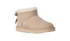 Stivali Ultra Mini Bailey Bow per bambina Ugg Kids beige con fiocco in raso 1185920K SAN UGG KIDS 