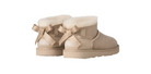 Stivali Ultra Mini Bailey Bow per bambina Ugg Kids beige con fiocco in raso 1185920K SAN UGG KIDS 