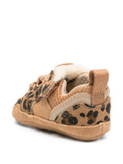 Sneakers leopardate per neonata UGG Kids animalier con cinturino 1187372I TAN UGG KIDS 