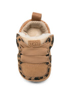Sneakers leopardate per neonata UGG Kids animalier con cinturino 1187372I TAN UGG KIDS 